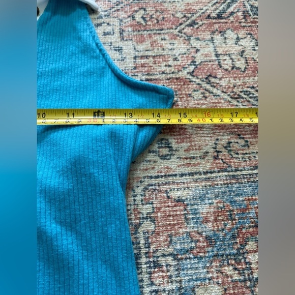 Urban Outfitters Dalton Collared Mini Dress/Size M/Blue/NWT - Picture 6 of 9